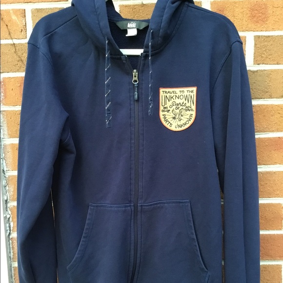 REI zip up hoodie jacket - Picture 1 of 6